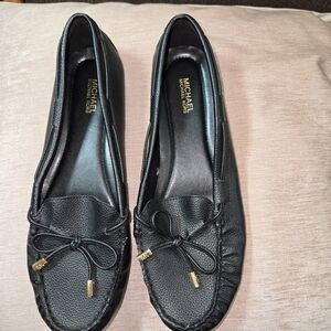 Michael Kors Black Moccasin-Style Shoes